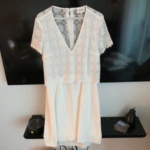 NWOT Sézane white dress. US sz 8 / French 40.